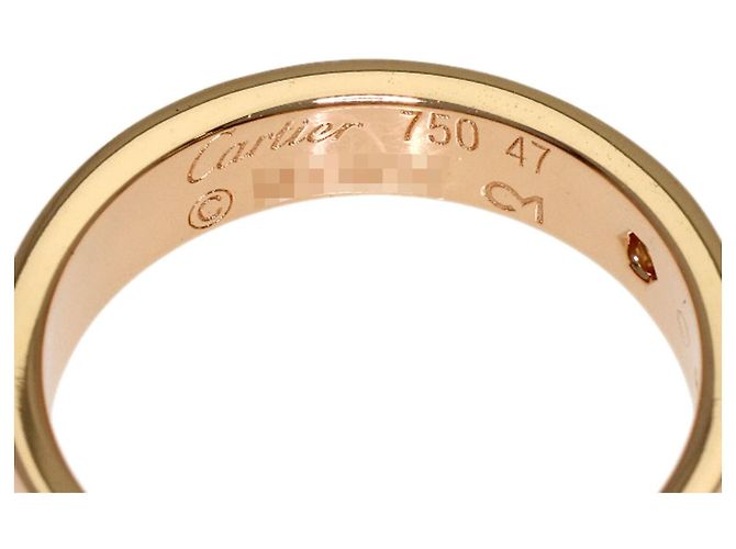 Anello Cartier Mini Love in oro rosa 18K - vista 5