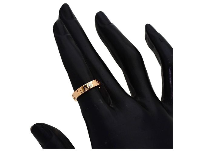 Anello Cartier Mini Love in oro rosa 18K - vista 6