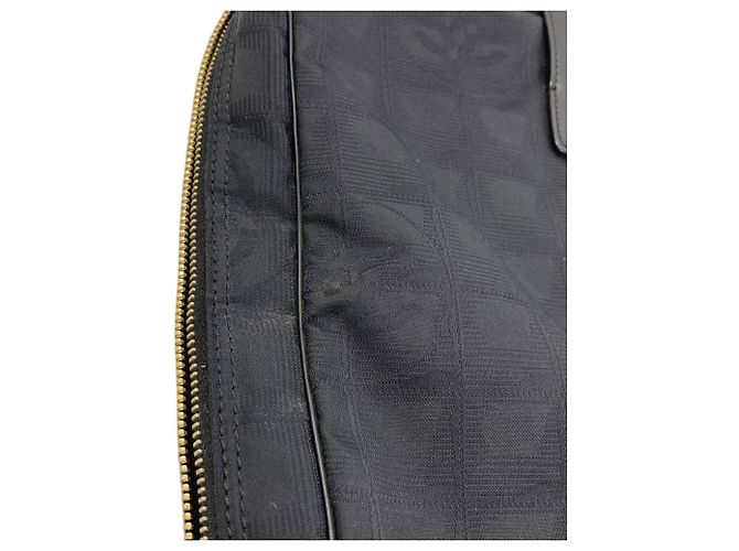 Borsa Tote Chanel New Travel Line Nero - vista 10