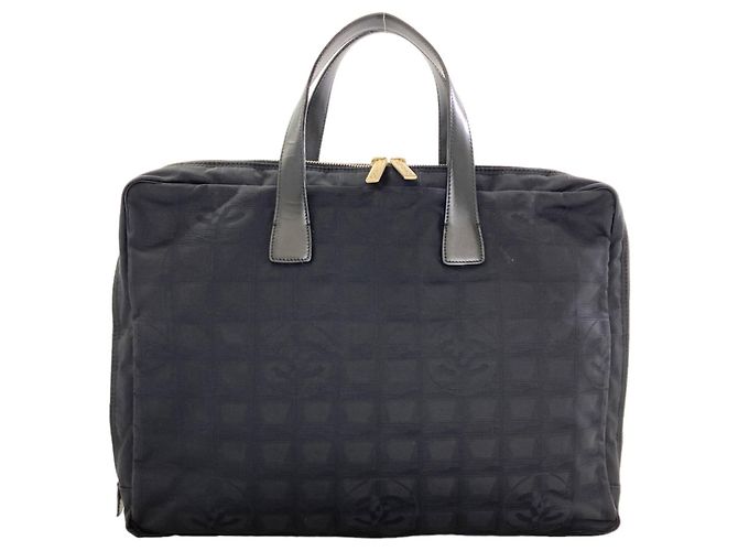 Borsa Tote Chanel New Travel Line Nero - vista 2