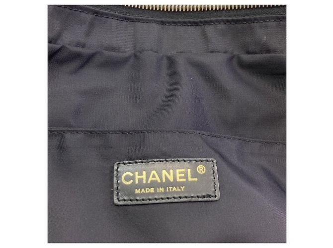 Borsa Tote Chanel New Travel Line Nero - vista 6