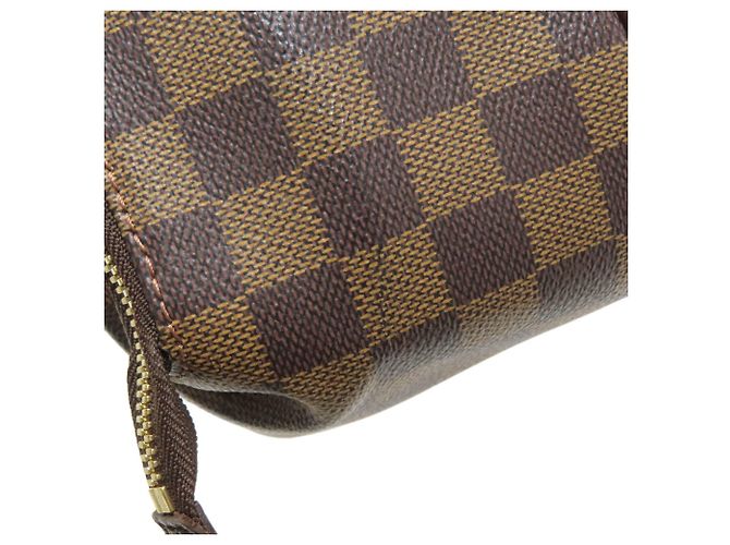 Borsa Louis Vuitton Belem MM Damier ebene - vista 12