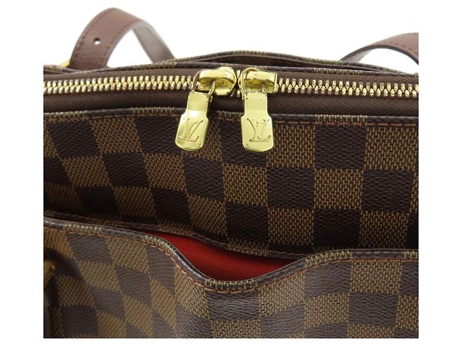 Borsa Louis Vuitton Belem MM Damier ebene - vista 14