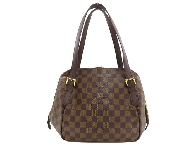 Borsa Louis Vuitton Belem MM Damier ebene - vista 2