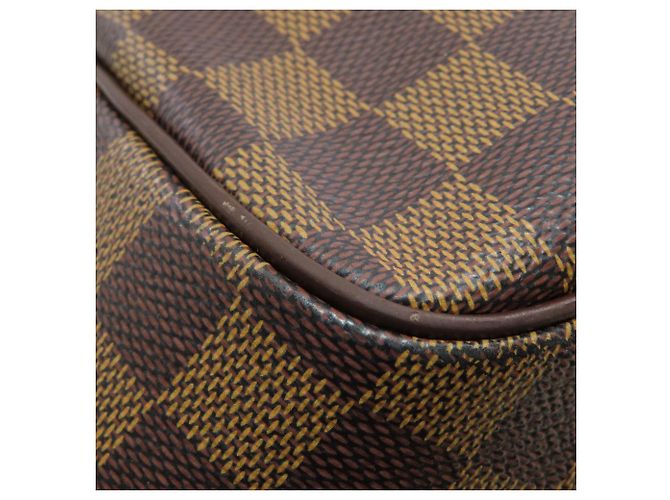 Borsa Louis Vuitton Belem MM Damier ebene - vista 20