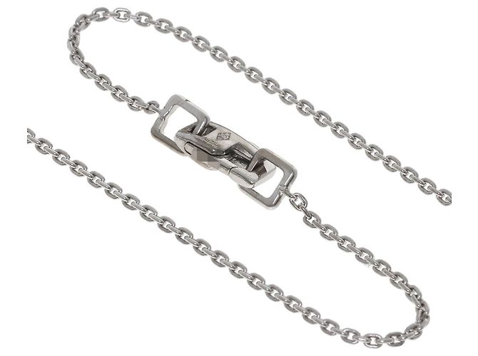 Collana Lockit Louis Vuitton in oro bianco 18K - vista 3