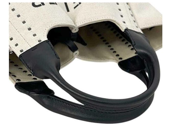 Borsa 2-Way Valentino Garavani Nero Beige - vista 7