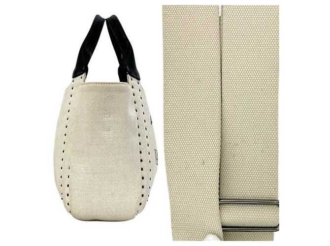 Borsa 2-Way Valentino Garavani Nero Beige - vista 8