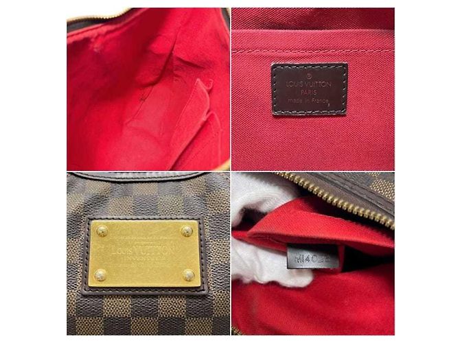 Borsa a tracolla Louis Vuitton Thames GM Marrone Damier ebene - vista 3