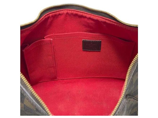 Borsa a tracolla Louis Vuitton Thames GM Marrone Damier ebene - vista 4