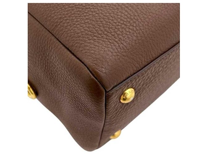 Borsa a mano Prada Mini Boston Bag Marrone - vista 4