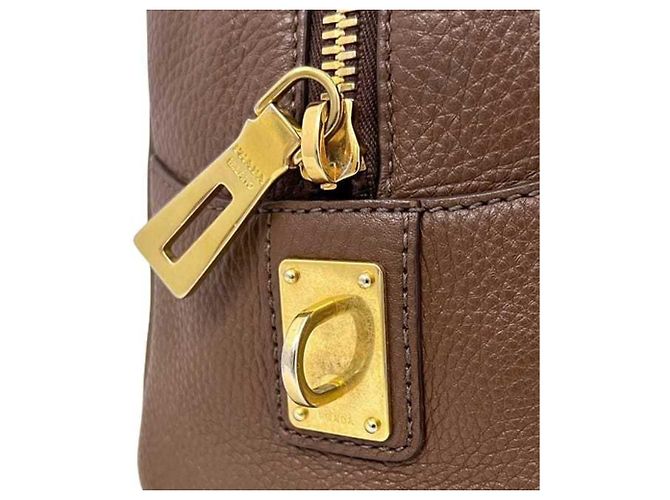 Borsa a mano Prada Mini Boston Bag Marrone - vista 6