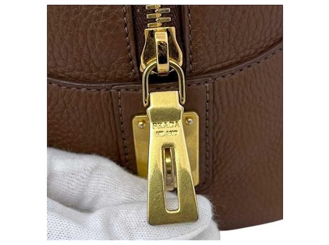 Borsa a mano Prada Mini Boston Bag Marrone - vista 7