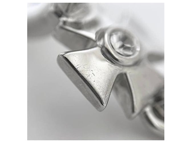 Collana Vivienne Westwood con strass argento - vista 6