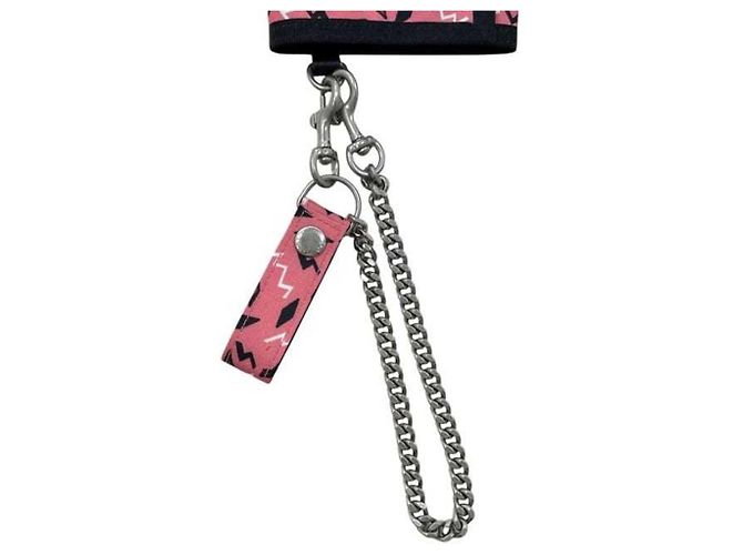Cartera tri-fold Yves Saint Laurent Negro Rosa - vista 6