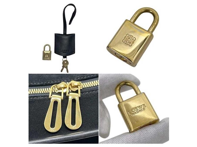 Borsa Loewe Amazona 28 Anagram Nero - vista 10