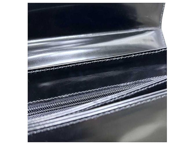 Borsa a tracolla in pelle Prada B6798 Nero - vista 4