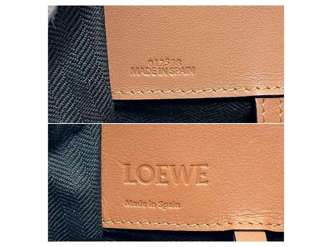 Borsa a spalla Loewe Hammock Compact Marrone - vista 5