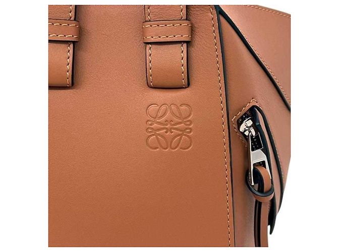 Borsa a spalla Loewe Hammock Compact Marrone - vista 7