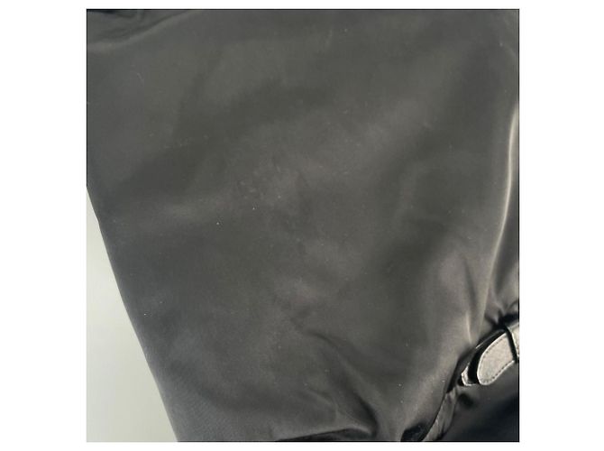 Borsa a mano Prada in nylon nero - vista 16