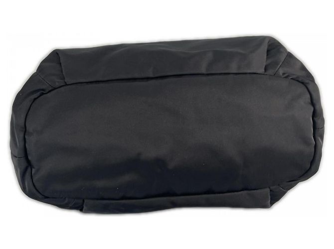 Borsa a mano Prada in nylon nero - vista 4