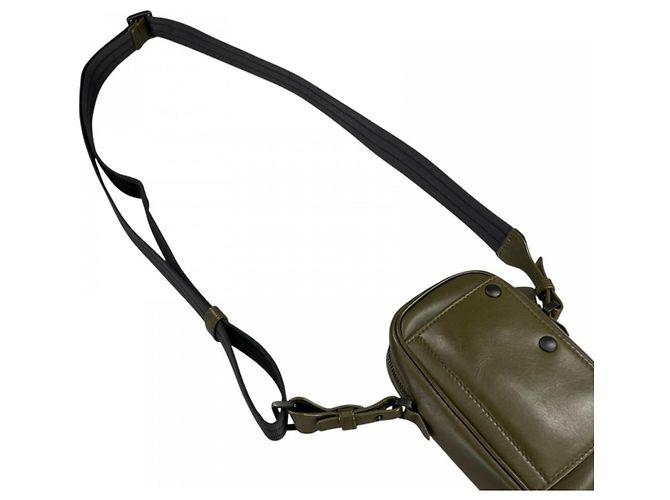 Borsa a tracolla Bottega Veneta Leggero Khaki Cachi - vista 16