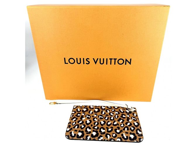 Borsa Tote Louis Vuitton Neverfull MM Nero - vista 9