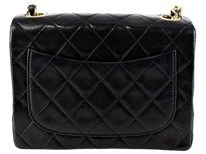 Borsa a tracolla Chanel Mini Matelassé Nero - vista 2