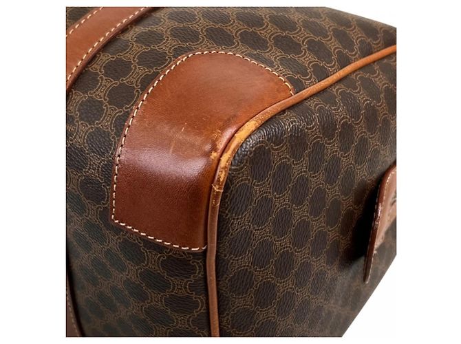 16 Céline Borsa Boston Celine in pelle marrone - vista 11