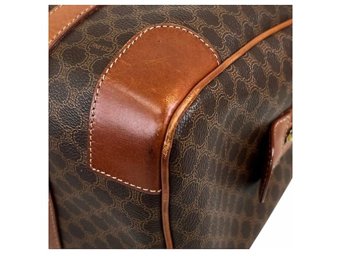 16 Céline Borsa Boston Celine in pelle marrone - vista 12