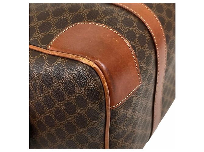 16 Céline Borsa Boston Celine in pelle marrone - vista 13