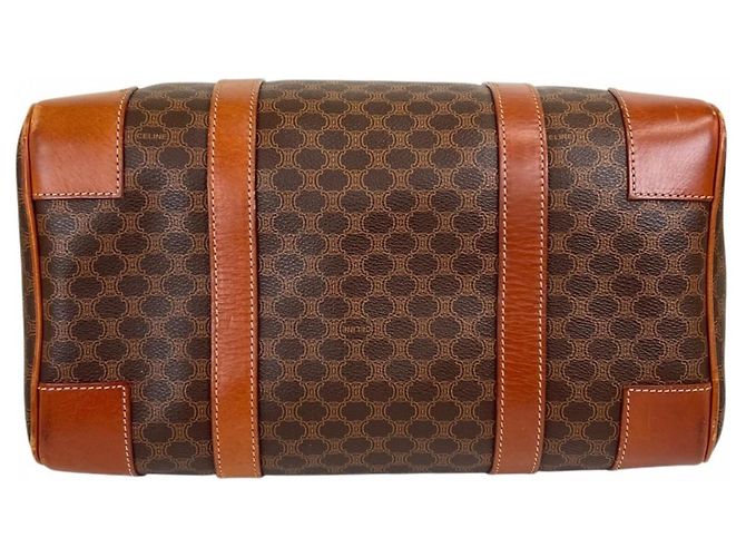 16 Céline Borsa Boston Celine in pelle marrone - vista 4