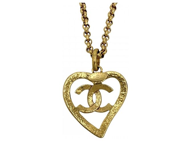 Collana Chanel Dorata D'oro - vista 2