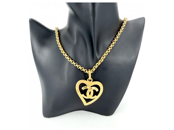 Collana Chanel Dorata D'oro - vista 3