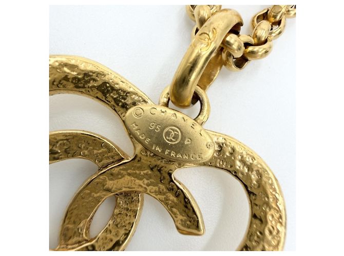 Collana Chanel Dorata D'oro - vista 4
