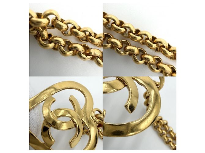 Collana Chanel Dorata D'oro - vista 8