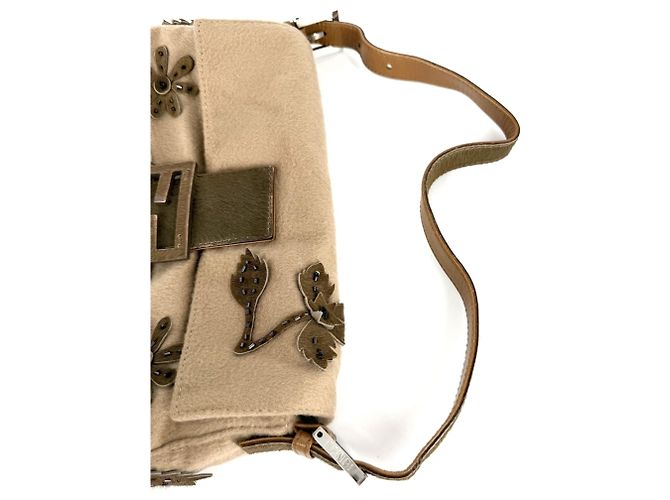 Borsa a secchiello Fendi Mamma Marrone - vista 10