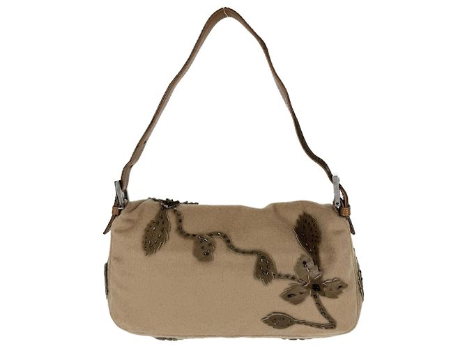 Borsa a secchiello Fendi Mamma Marrone - vista 2