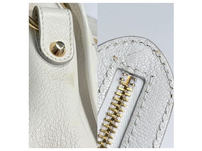 Everyday Borsa Balenciaga Metallic Edge Bianco Metallico - vista 7