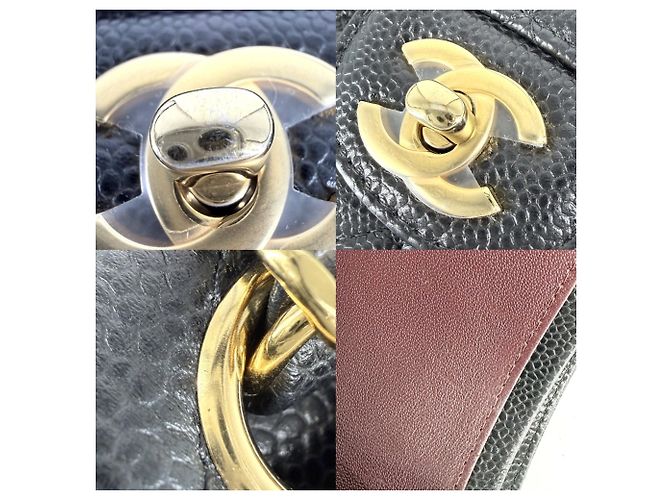 Borsa a tracolla Chanel Matelassé 23 Nero - vista 6