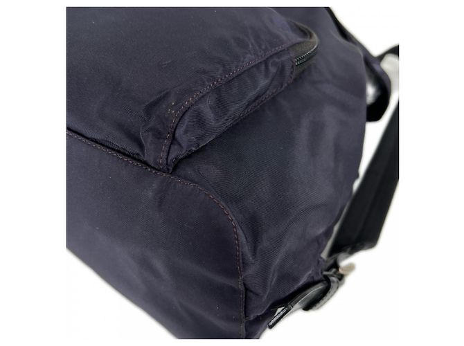 Zaino Prada da donna B4650 Bianco Blu navy - vista 13