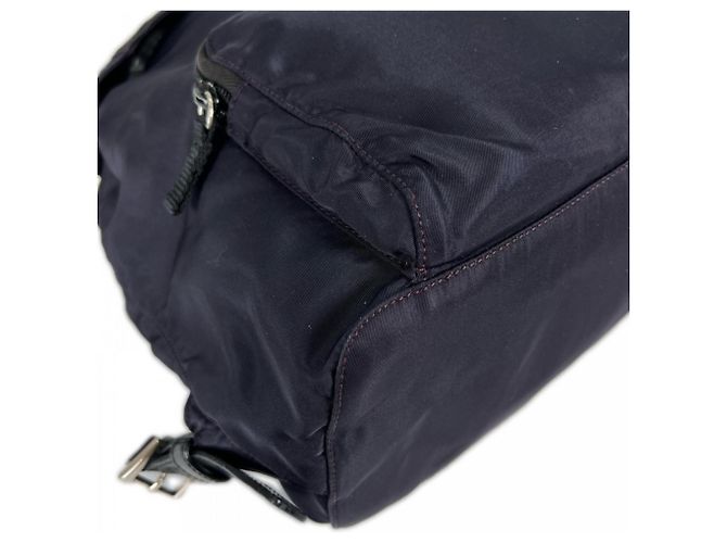 Zaino Prada da donna B4650 Bianco Blu navy - vista 14
