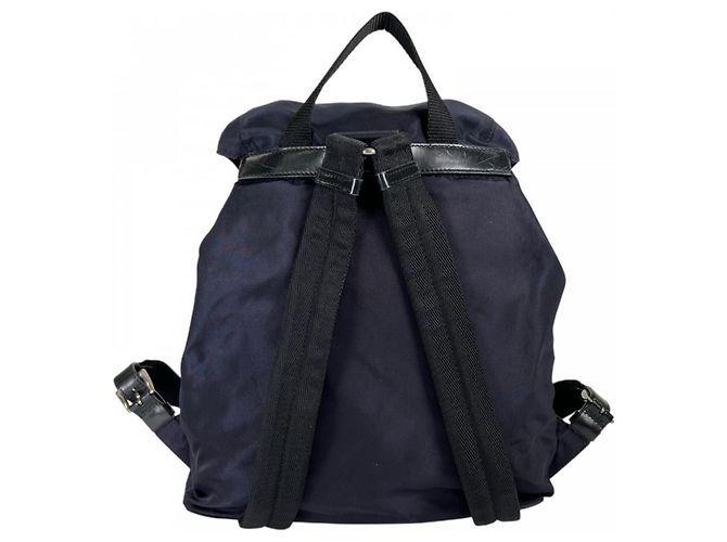 Zaino Prada da donna B4650 Bianco Blu navy - vista 2