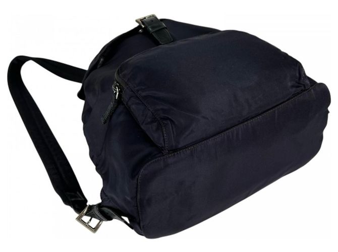 Zaino Prada da donna B4650 Bianco Blu navy - vista 3