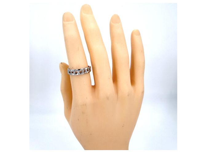 Anello Tiffany & Co. T True Narrow da donna Bianco - vista 2