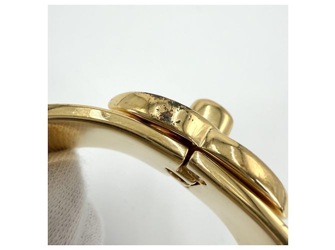 Bracciale Rigido Chanel Vintage Oro D'oro - vista 7