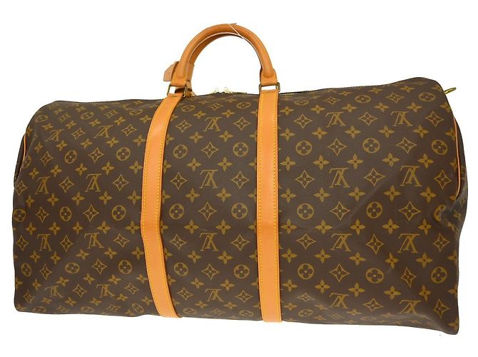 Louis Vuitton Keepall Monogram 60 Marrone - vista 2