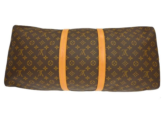 Louis Vuitton Keepall Monogram 60 Marrone - vista 3