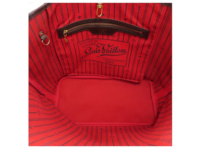 Borsa Tote Louis Vuitton N51105 Neverfull MM Damier ebene - vista 5