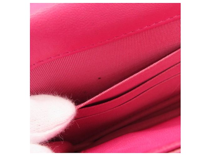 Borsa a tracolla Chanel Chain Wallet Matelassé Rosa - vista 14